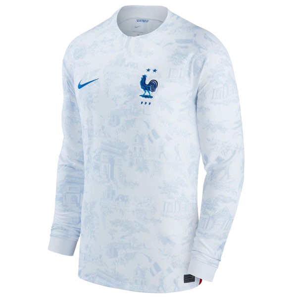 Tailandia Camiseta Francia Segunda Equipación ML 2022/2023